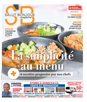Cover of Le Journal de Montreal - Salut Bonjour Magazine