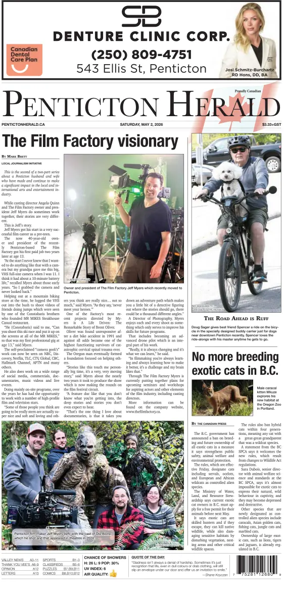 Cover of Penticton Herald