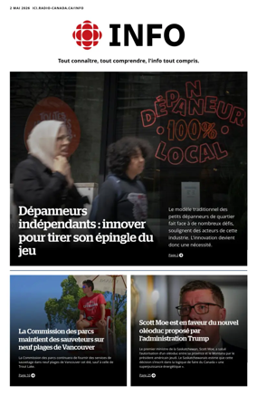 Cover of Radio-Canada Info