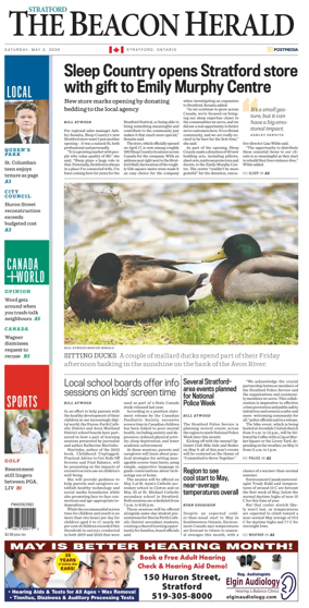 Cover of The Beacon Herald