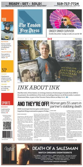 Cover of The London Free Press