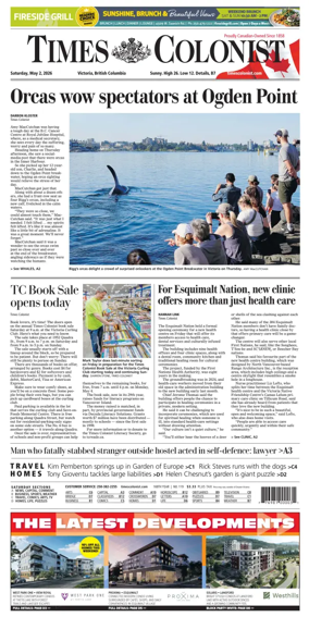 Cover of Times Colonist