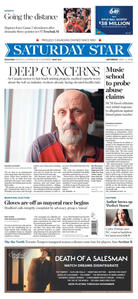 Cover of Toronto Star