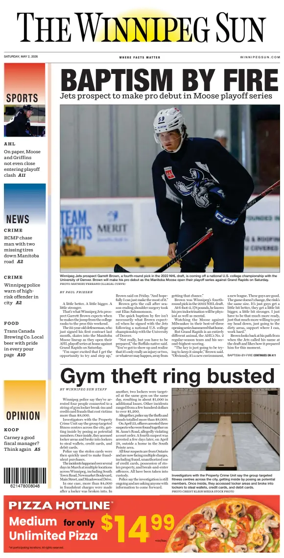 Cover of Winnipeg Sun