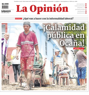 Cover of La Opinion