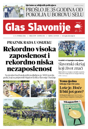 Cover of Glas Slavonije