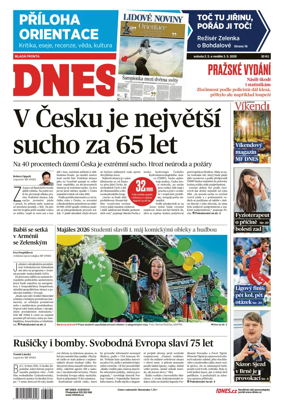 Cover of Dnes Prague Edition