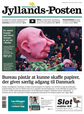 Cover of Jyllands-Posten