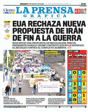 Cover of La Prensa Grafica