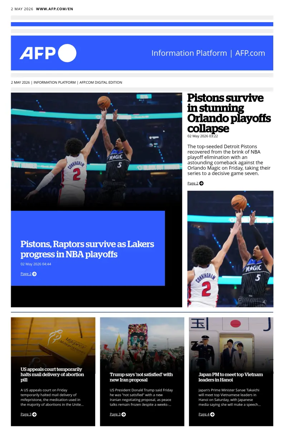 Cover of AFP English