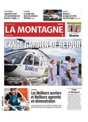 Cover of La Montagne (Moulins)