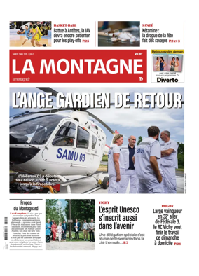Cover of La Montagne (Vichy)