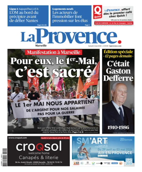 Cover of La Provence Marseille