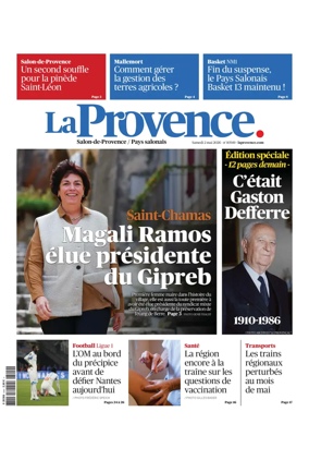 Cover of La Provence Salon-de-Provence / Pays salonais