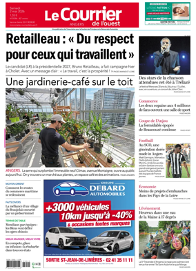Cover of Le Courrier de l’Ouest (Angers)