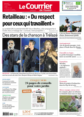 Cover of Le Courrier de l’Ouest (Cholet)