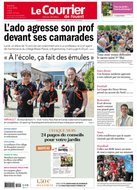 Cover of Le Courrier de l’Ouest (Deux-Sevres)