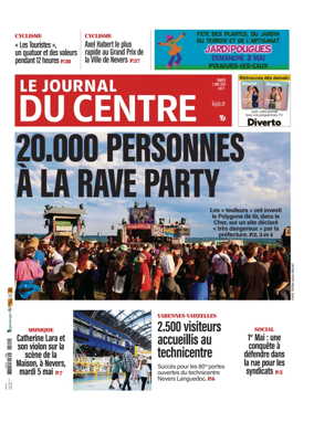 Cover of Le Journal du Centre