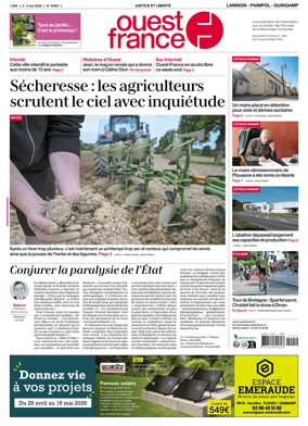Cover of Ouest-France (Lannion / Paimpol / Guingamp)