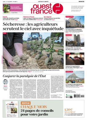 Cover of Ouest France (Manche)