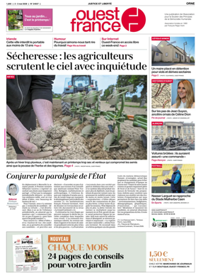 Cover of Ouest France (Orne)