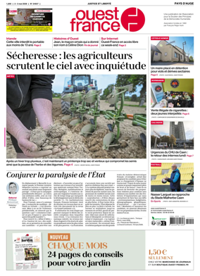 Cover of Ouest France (Pays d'Auge)