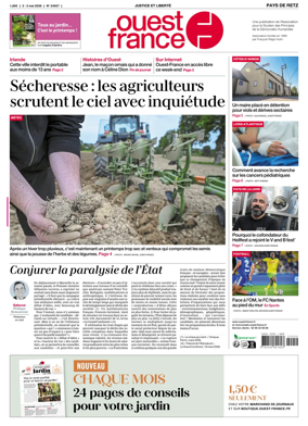 Cover of Ouest France (Pornic / Pays de Retz)