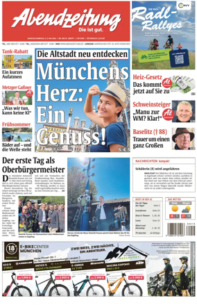 Cover of Abendzeitung Munchen