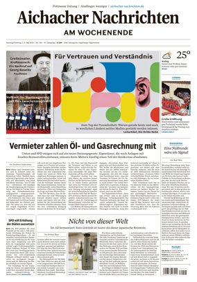 Cover of Aichacher Nachrichten