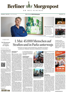 Cover of Berliner Morgenpost