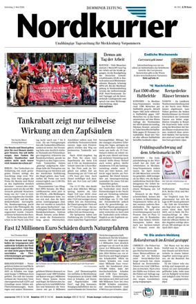 Cover of Demminer Zeitung