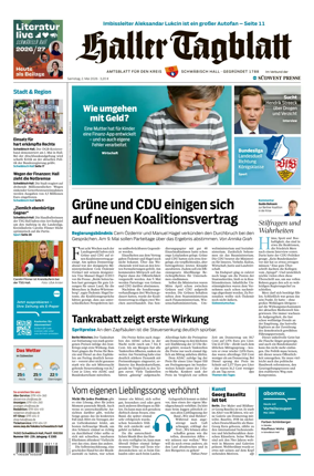 Cover of Haller Tagblatt