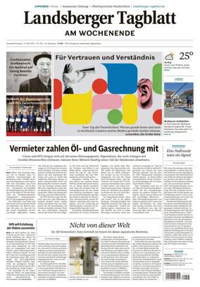 Cover of Landsberger Tagblatt