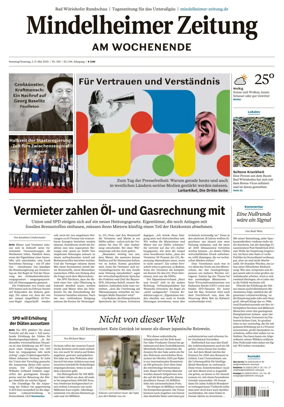 Cover of Mindelheimer Zeitung