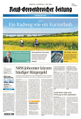 Cover of Neuss-Grevenbroicher Zeitung Neuss
