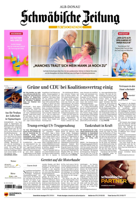 Cover of Schwabische Zeitung (Alb-Donau)