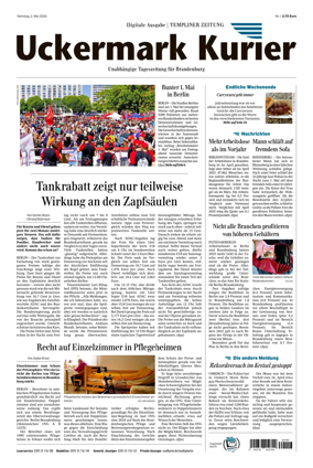 Cover of Templiner Zeitung