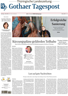 Cover of Thuringische Landeszeitung (Gotha)