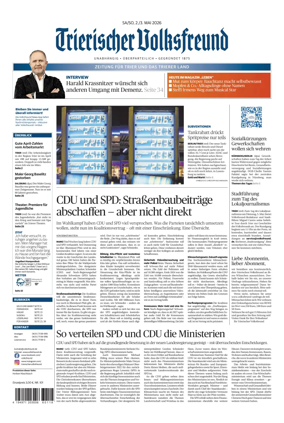 Cover of Trierischer Volksfreund