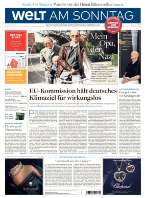 Cover of Welt am Sonntag
