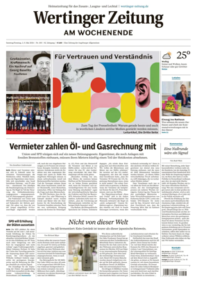 Cover of Wertinger Zeitung