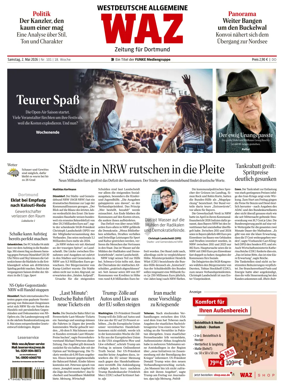 Cover of Westdeutsche Allgemeine Zeitung (Dortmund-Sud II)