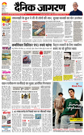 Cover of Dainik Jagran - Mandi