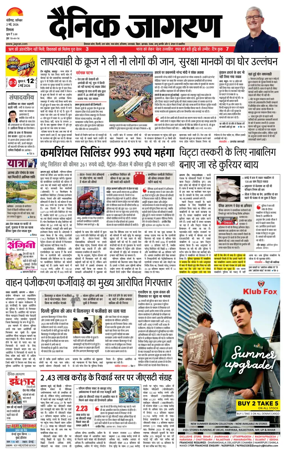 Cover of Dainik Jagran - Shimla