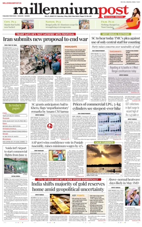 Cover of Millennium Post