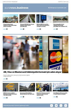 Cover of Euronews Business (Turkish) Compiled Editions