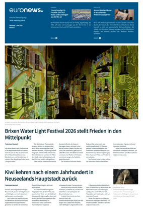 Cover of Euronews (German Edition)