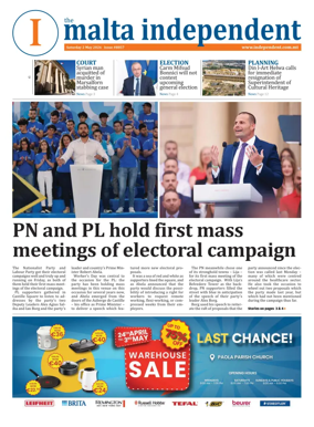 Cover of Malta Independent