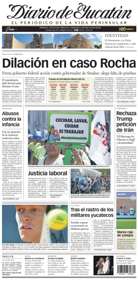 Cover of Diario de Yucatan