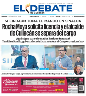 Cover of El Debate de Culiacan
